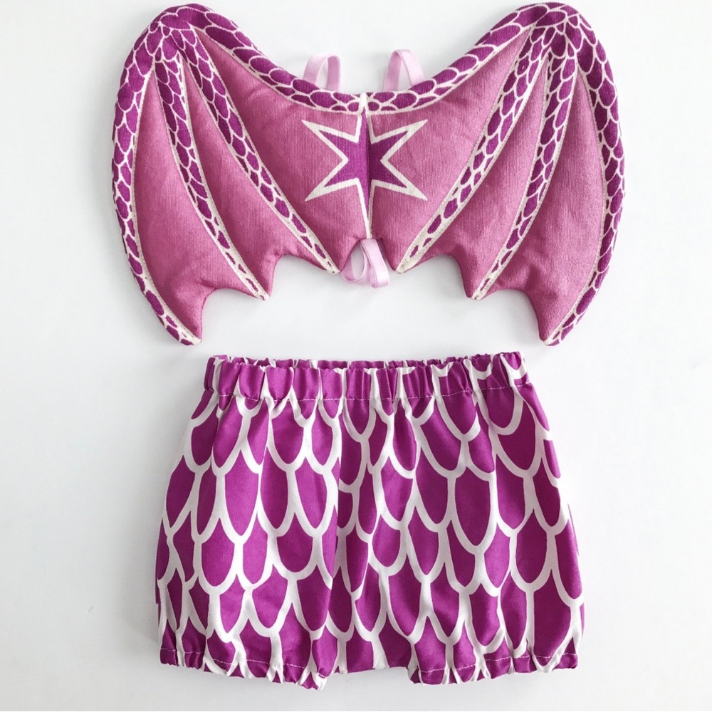 Pink Dragon Costume for Toddler 12-18M